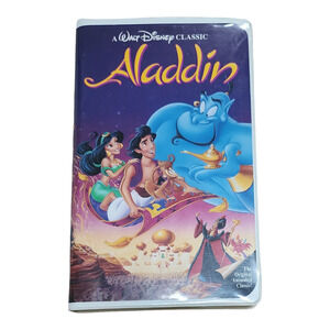 Aladdin VHS 1993 Black Diamond Edition
